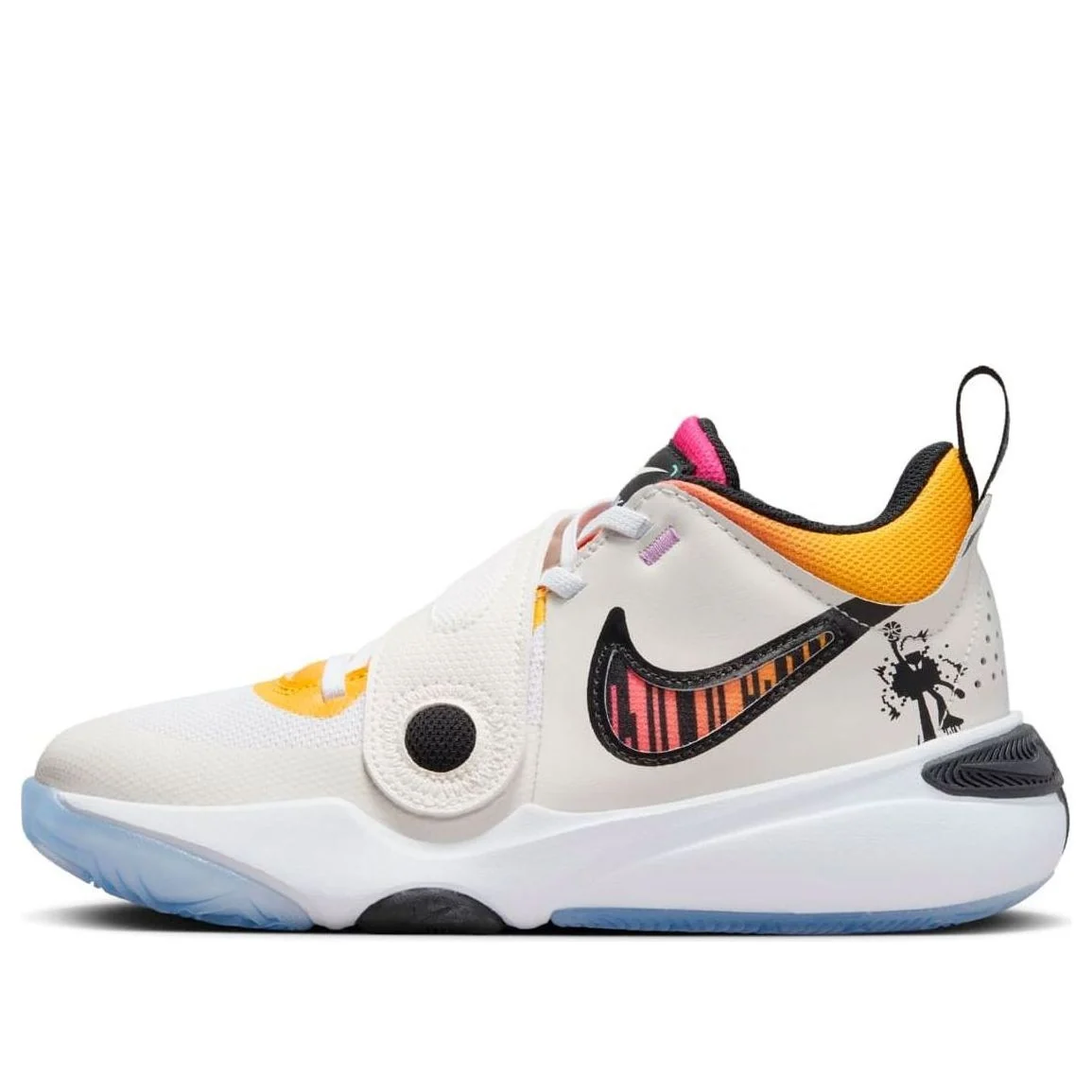 (GS) Nike Team Hustle D 11 Basketball Shoes 'Doodles' FJ7688-101