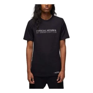 Air Jordan Flight Mvp Logo T-Shirt 'Black' DX9564-010