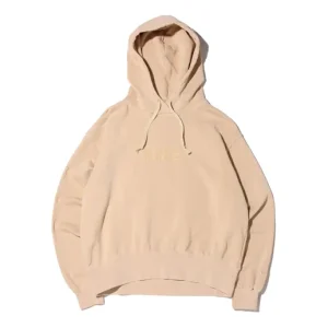 (WMNS) Nike Sportswear Embroidery Logo Hoodie 'Beige' DD5725-224