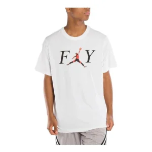 Air Jordan Graphic Fly T-Shirt 'White' CN3598-100