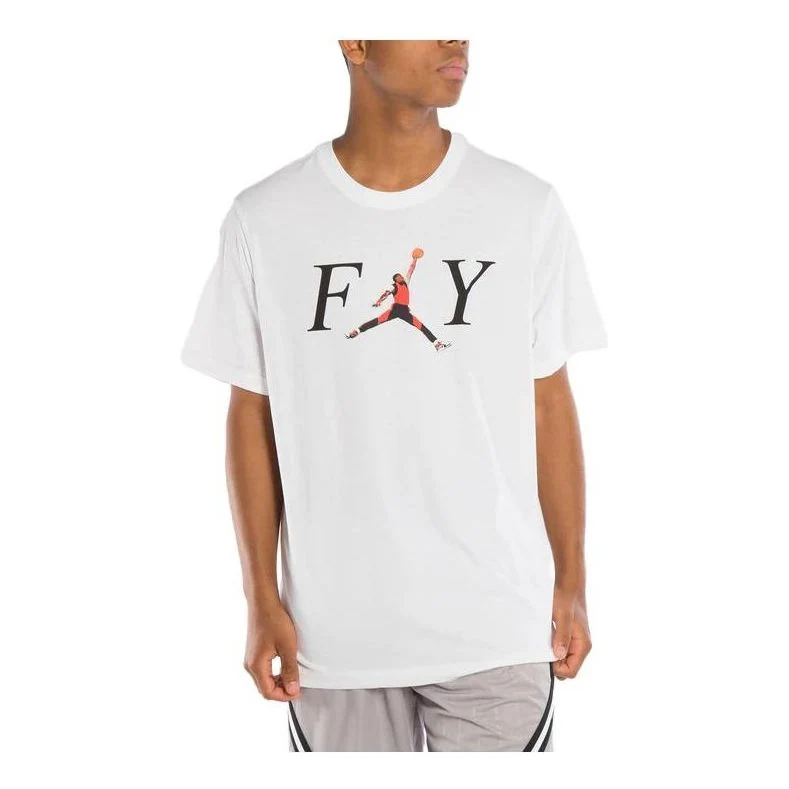 Air Jordan Graphic Fly T-Shirt 'White' CN3598-100