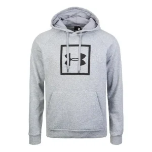 Men's Under Armour Rival Fleece Logo Gray 1329745-035