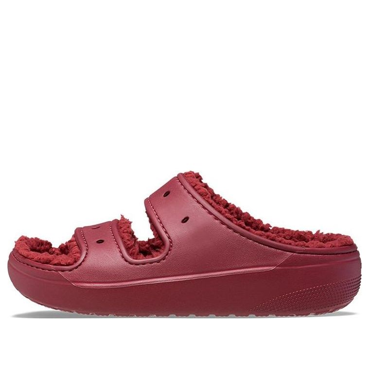 Crocs Classic Cozzzy Sandal 'Red' 207446-612