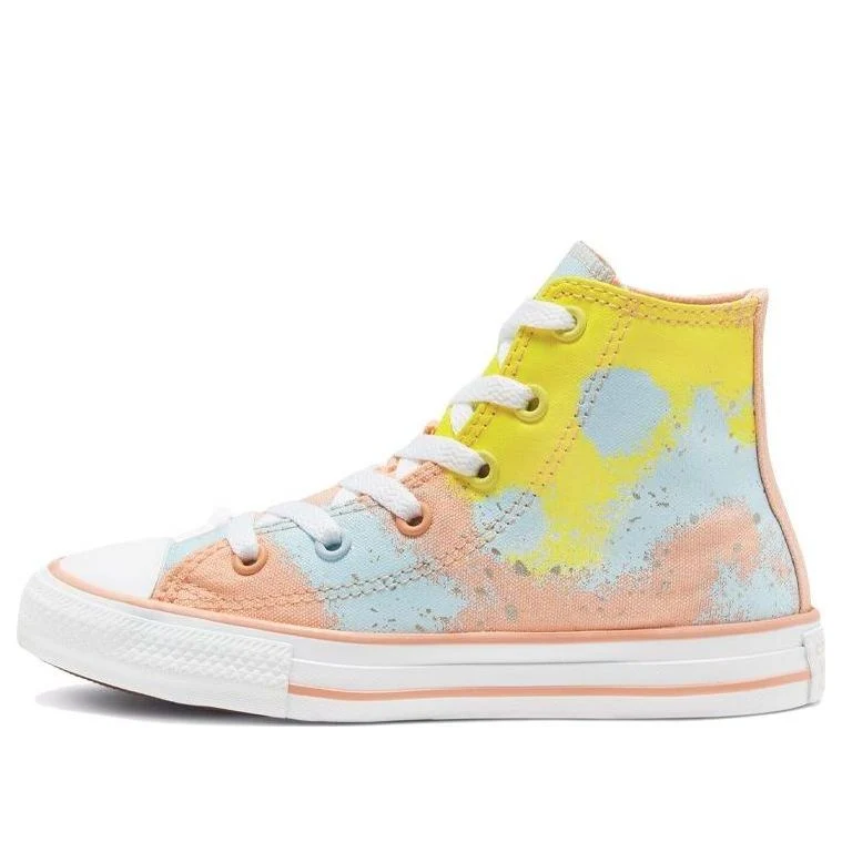 (GS) Converse Chuck Taylor All Star 'Blue Pink Yellow' 667575F