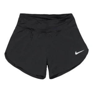 (WMNS) Nike Eclipse 2-in-1 Running Training Solid Color Sports Woven Shorts Black CZ9571-010