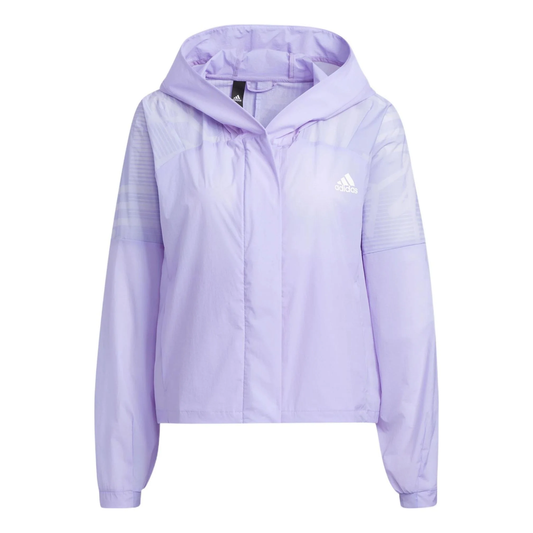 (WMNS) adidas AOP WB Zip Up Hoodie Asia Sizing 'Purple' HF2479