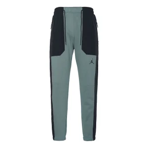 Men's Air Jordan 23 Engineered Casual Fleece Bundle Feet Sports Pants/Trousers/Joggers Green DC9633-387