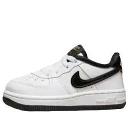 (TD) Nike Force 1 LV8 'Cracked - White Black' DQ0550-100