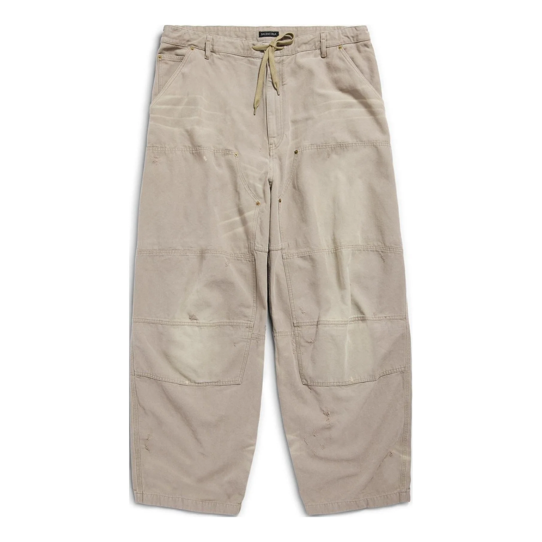 Balenciaga Double Knee Pants 'Beige' 791794TLP069506