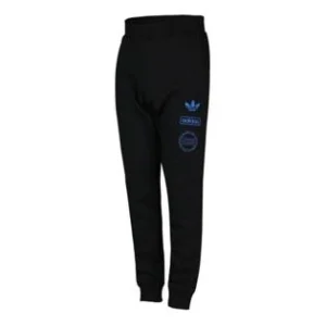 adidas originals Printing Logo Bundle Feet Sports Long Pants Black DP8557