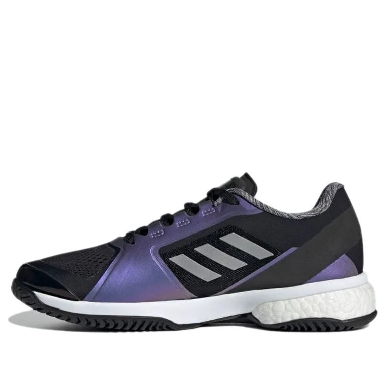(WMNS) adidas Stella McCartney x Court 'Black Silver Metallic' G55657