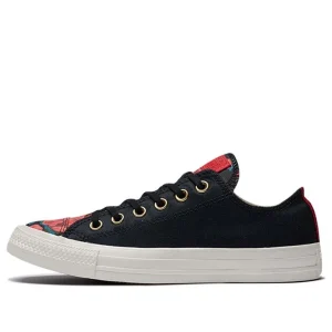 (WMNS) Converse Chuck Taylor All Star Parkway Floral Low 'Black Multicolor' 561663C