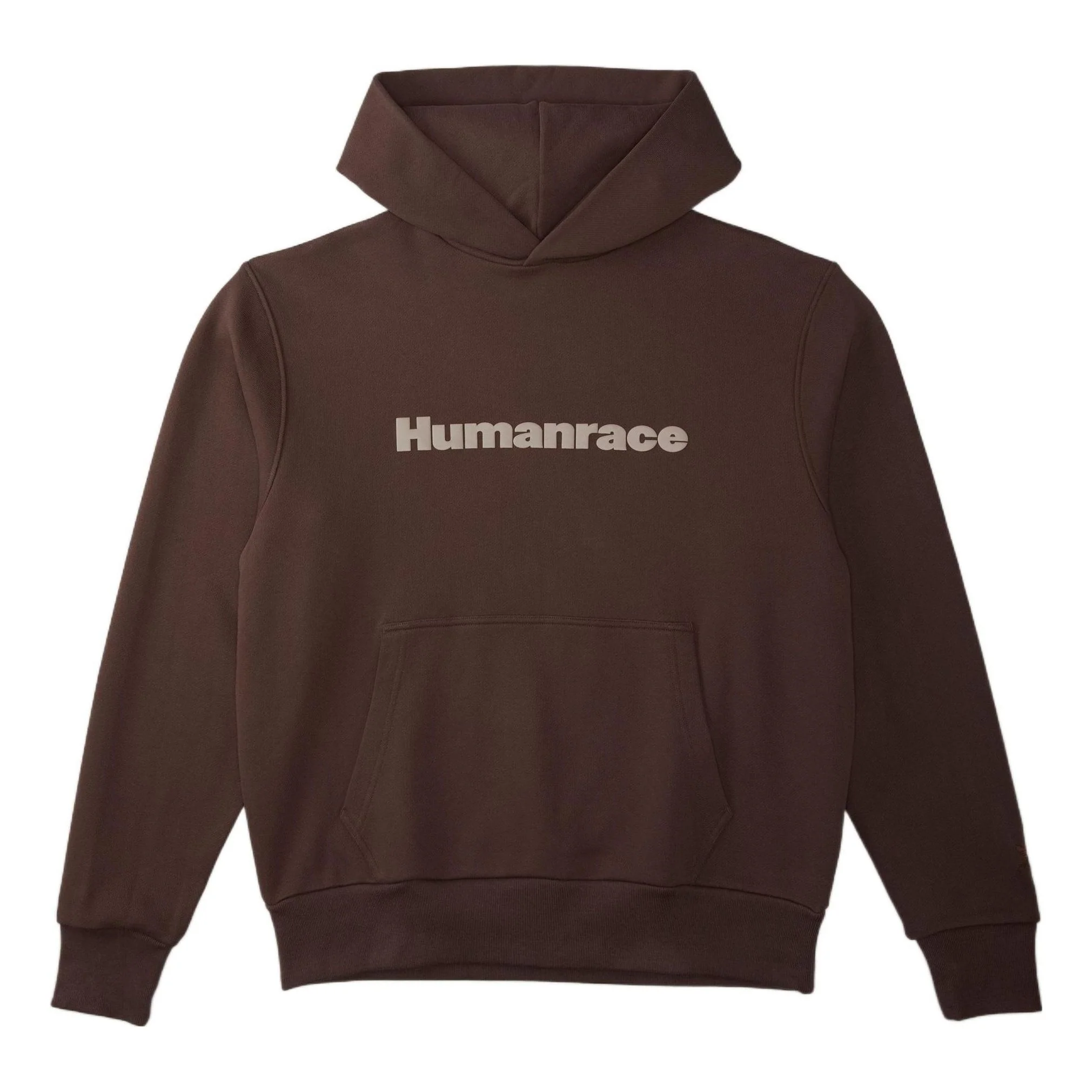 adidas x Pharrell Humanrace Logo Hoodie 'Brown' HI2958