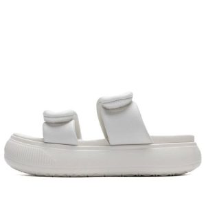 (WMNS) PUMA Mayu Puffy Slides 'Warm White' 399450-01