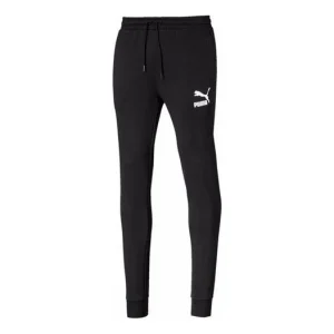 PUMA Regular Track Sweatpants 'Black White' 595894-01