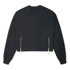 (WMNS) Converse Mountain Club Crew Asia Sizing 'Black' 10020810-A01
