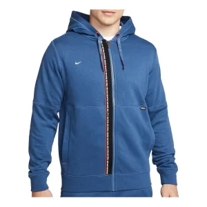 Nike F.C. Tribuna Full-Zip Hoodie 'Blue' DH9684-410