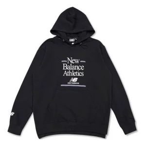 New Balance/NB 19 autumn round neck knit top pullover sweater Unisex NC933041-BK