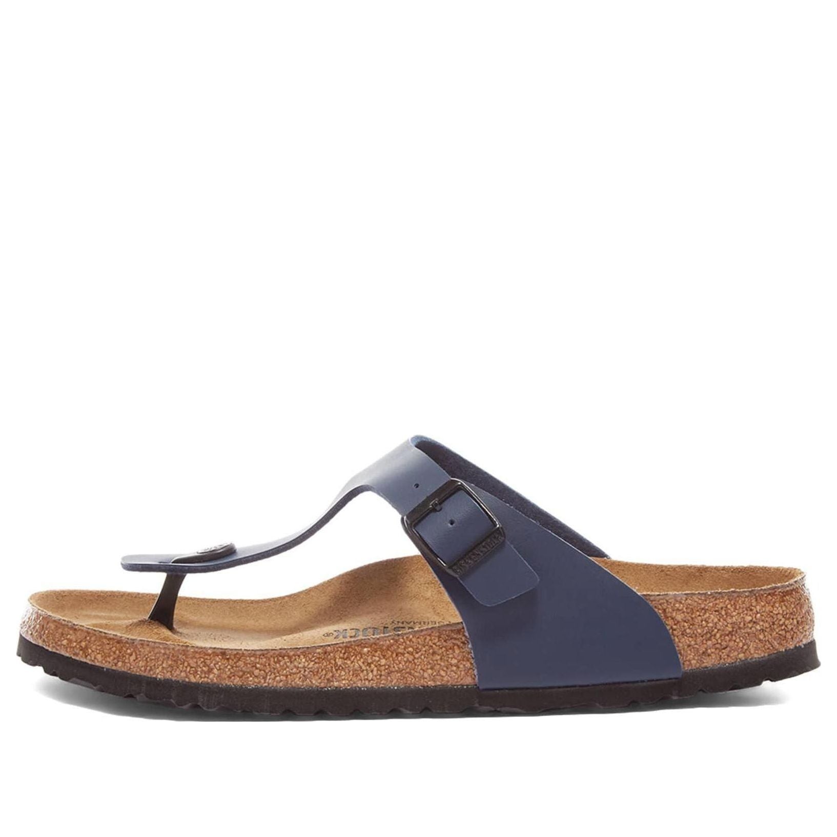 (WMNS) Birkenstock Arizona Big Buckle Oiled Leather 'Blue' 143621