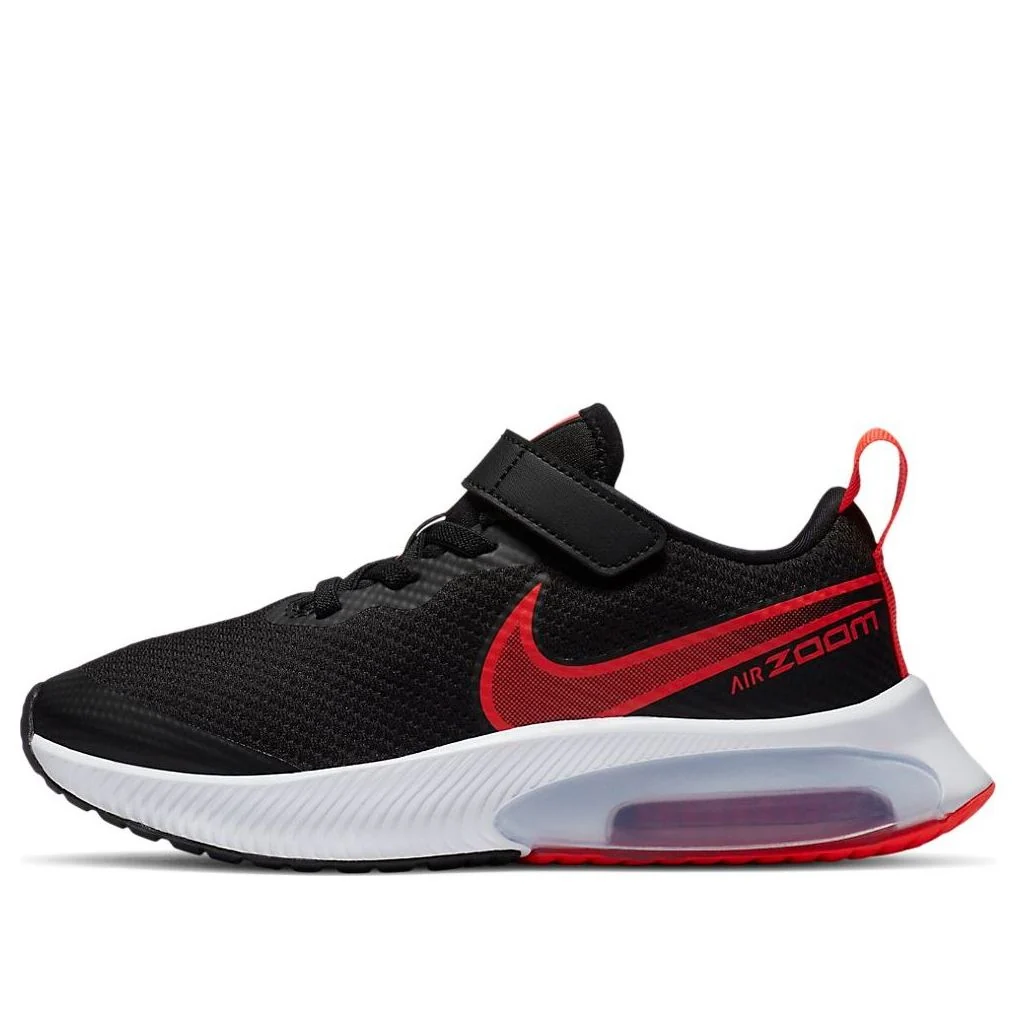 (PS) Nike Air Zoom ArcadiaVelcro 'Black Bright Crimson' CK0714-003