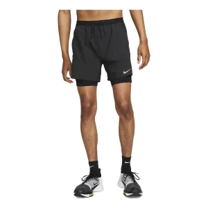 Nike Stride Dri-FIT Hybrid Running Shorts 'Black' DM4757-010