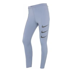 (WMNS) Nike Epic Luxe Run Division Printing Fitness Pants Grey DA1271-493