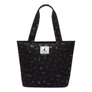 Air Jordan Flight Printed Recycled Cotton Carryall Tote 'Black' WA0785-023