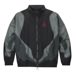Air Jordan x Off-White Woven Jacket 'Black' CV0550-010