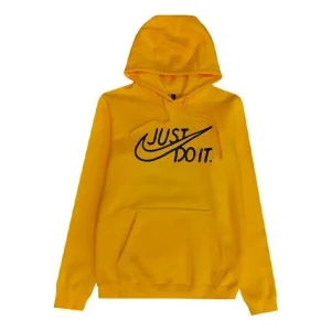 Men's Nike Casual Sports Fleece Yellow CU4532-711