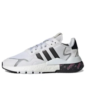 (WMNS) adidas Originals Nite Jogger 'White Black Gray' H01735