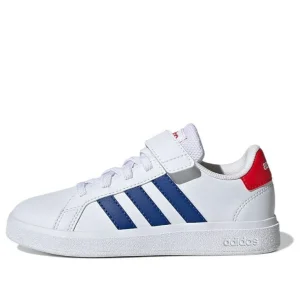 (PS) adidas Grand Court 2.0 'Cloud White Royal Blue Vivid Red' GW6514