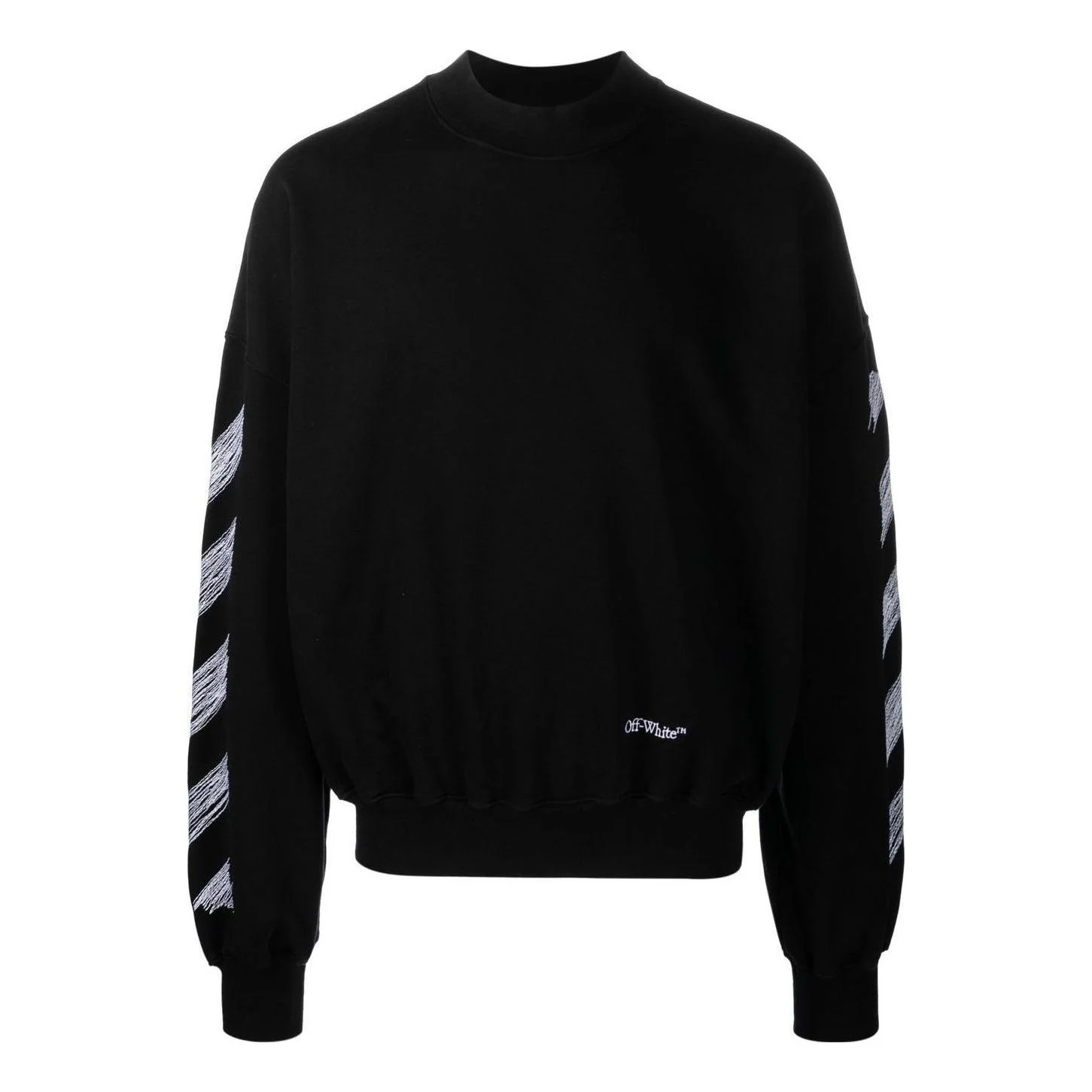 Off-White Scribble Diag Print Sweatshirt OMBA067S23FLE0041001