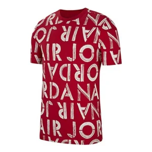 Air Jordan Printed Crew T-Shirt 'Red' CN3586-687