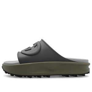 Gucci Interlocking G Slide 'Dark Grey Khaki' 692380-JF000-1126