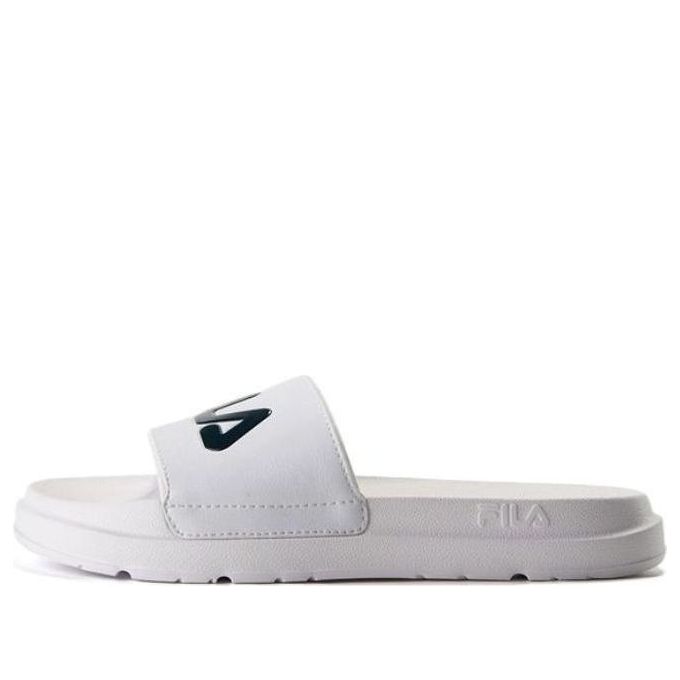 (GS) FILA Lifestyle Slides 'White' K15B022816FWB