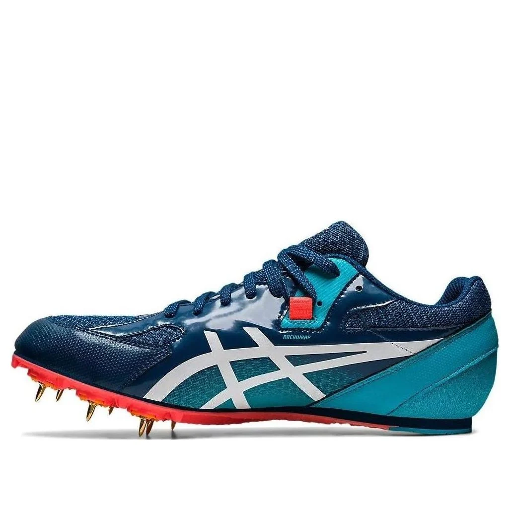 ASICS Effort 13 Track and Field Spike Shoes 'Navy Aqua Blue Black' 1093A167-401