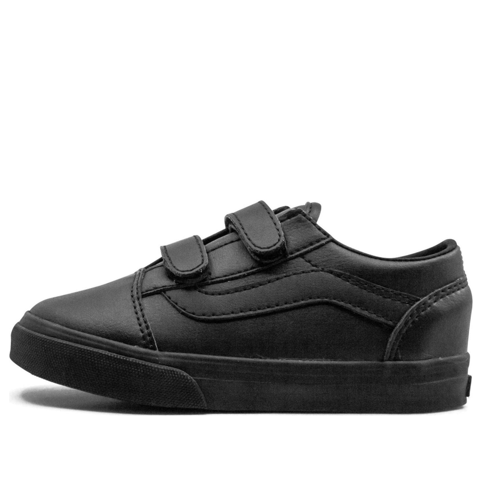 (TD) Vans Old Skool V Sneakers 'Classic Tumble - Black Mono' VN0A344KPXP