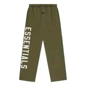 Fear of God Essentials Fall24 BACK TO SCHOOL Fleece Relaxed Sweatpant 'Olive' 130BT244325F