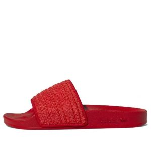 (WMNS) adidas originals Adilette Slides 'Red' HQ1479