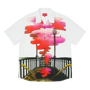 Supreme The Velvet Underground Rayon S/S Shirt 'White' SUP-FW19-450
