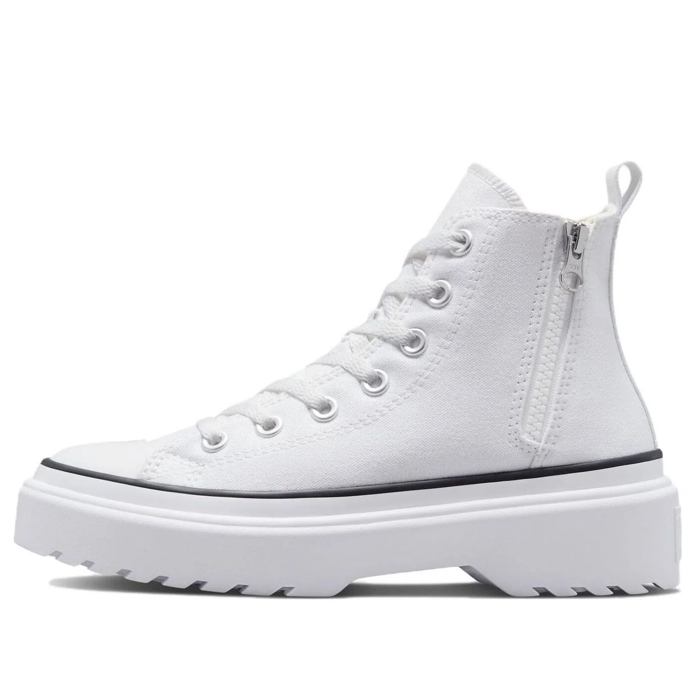 (GS) Converse Chuck Taylor All Star Lugged Lift Platform Canvas 'White' A03012C
