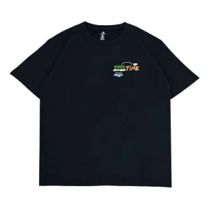 Converse Summer Fishing T-Shirt Asia Sizing 'Black' 10027222-A03