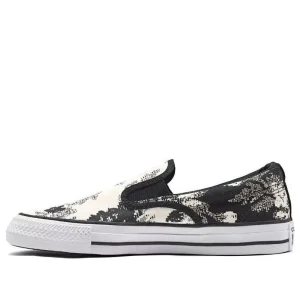 (WMNS) Converse Chuck Taylor All Star Floral Print 'Black White' 571392F