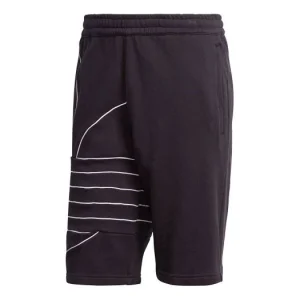 adidas originals MENS Logo Print Sports Shorts Black GE0821