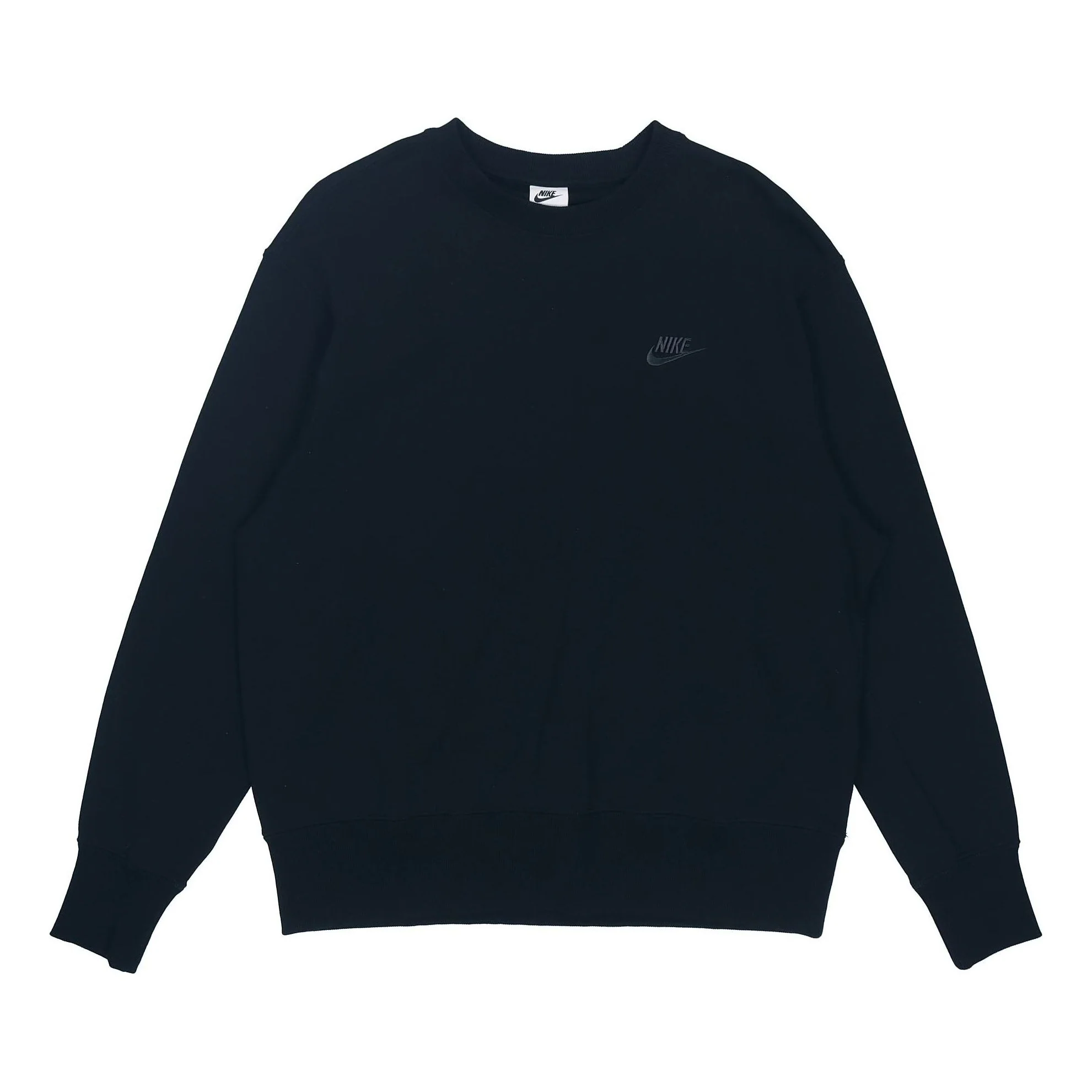 Nike Sportswear Casual Sports Crew-neck 'All Black' DA0022-010