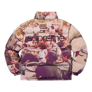 Supreme Lafayette Reflective Down Jacket 'Multi-Color' SUP-FW21-266