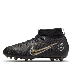 (GS) Nike Jr Mercurial Superfly 8 Academy AG 'Black Yellow' DJ2859-007