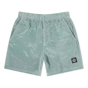 STONE ISLAND Patch Logo Swim Shorts 'Aqua' 7415B0943-V0044
