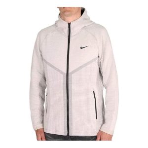 Nike Sportswear Tech Pack Windrunner Full-Zip Hoodie 'Light Bone Black' CJ5147-072