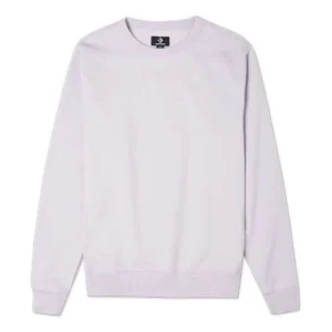 Converse Jack Purcell Pullover Crewneck Sweatshirt Asia Sizing 'Lilac' 10021636-A04